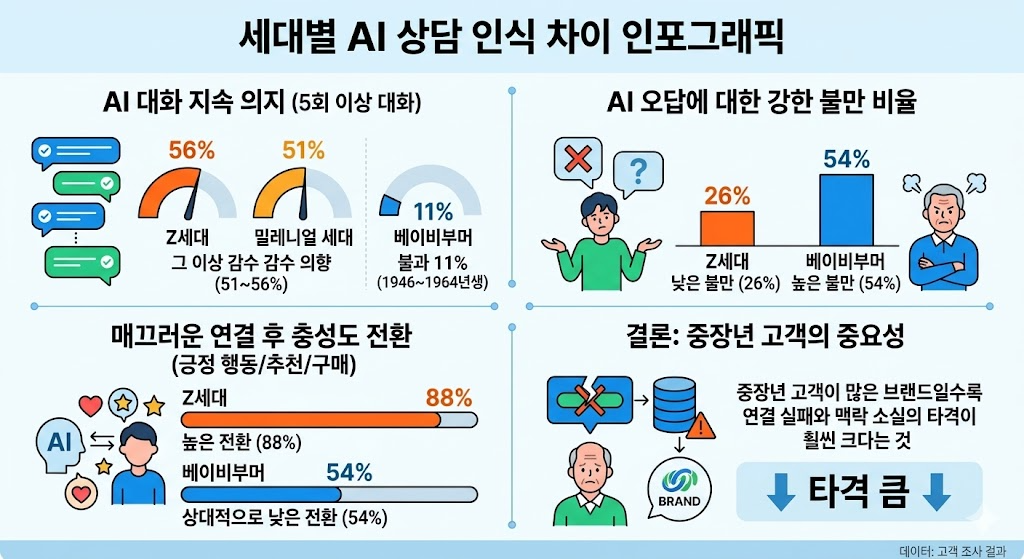 ai 상담봇 경험 고객 기대 리포트 세대별 조사