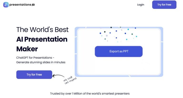 presentation ai home