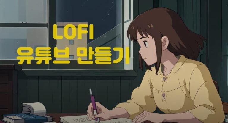 5분만에 lofi 유튜브 만들기