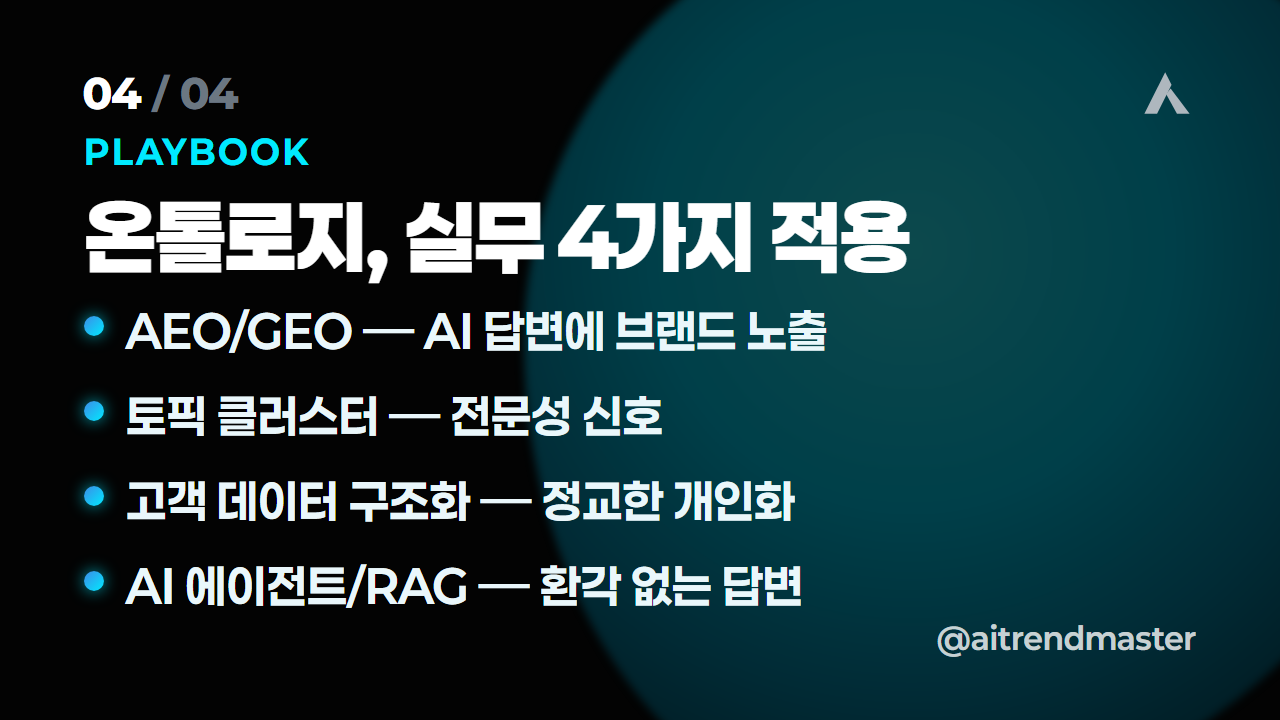 온톨로지, AI 검색 시대 마케터가 반드시 알아야 하는 이유 4