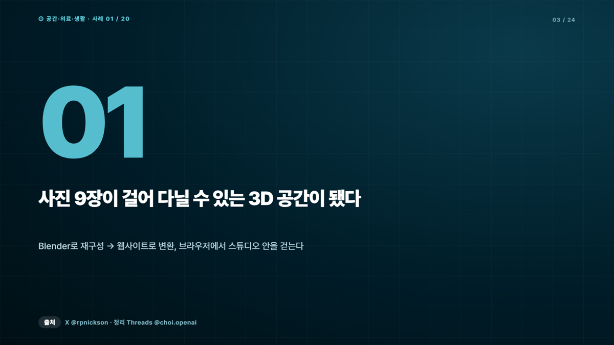GPT-6 Astra로 사람들이 실제로 만든 것 20가지 — 3D 스튜디오, 심장 시술 연습, 문 여는 로봇, 혼자 하는 마인크래프트 3